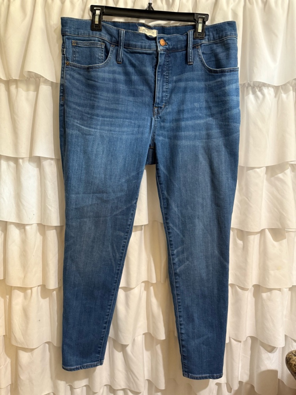Madewell Women's Skinny Jeans in Medium Blue Wash
